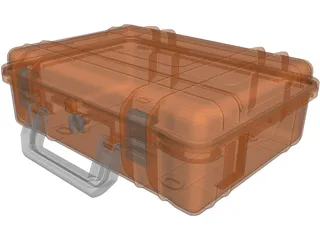 Hard Shell Pelican Camera Storage Case 3D Model