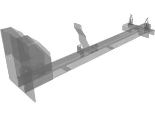 Rifle Rack 3D Model