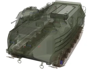 AAV7 3D Model
