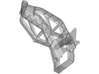 Moto Frame 3D Model