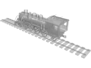 Locomotive 3D Model
