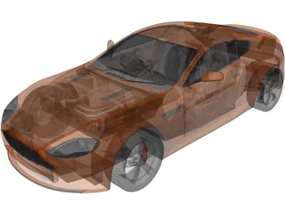 Aston Martin Vantage V8 3D Model