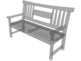 Bench 3D Model