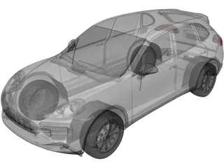 Porsche Cayenne (2011) 3D Model