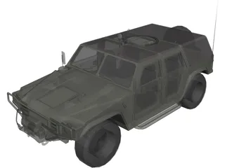 Light Tactical Vehicle 3D Model