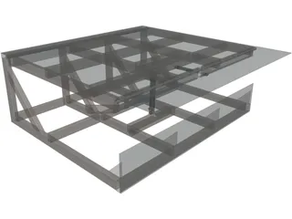 Leveling Platform 3D Model