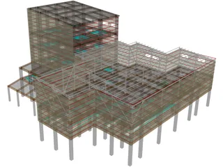 Bargir Factory 3D Model