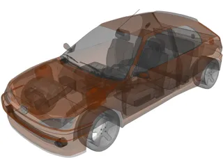 Peugeot 306 GTi 3D Model