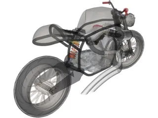 Motorcycle 3D Model