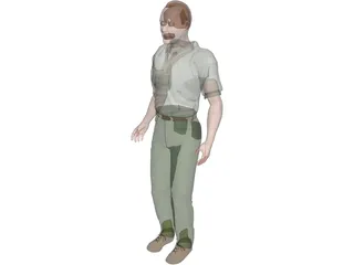 Man 3D Model