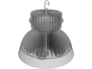 High Bay LED Light 3D Model