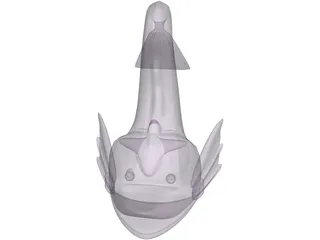 Fish Mythology Dolphin 3D Model