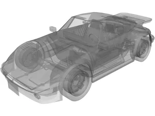 Porsche 911 Turbo 3D Model