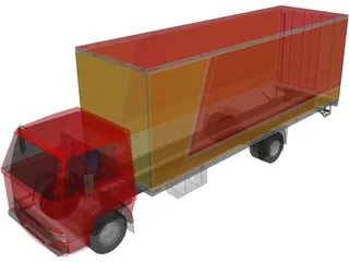 Hino Box (1995) 3D Model