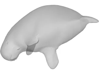 Manatee 3D Model