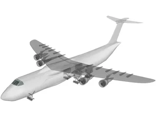 Lockheed C-5 Galaxy 3D Model