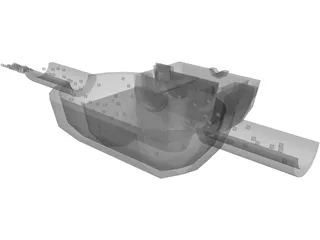 Diaphragm and Pump 3D Model