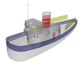 Tug 3D Model