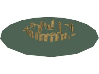 Stonehenge 3D Model