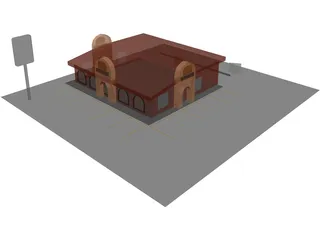 Taco Bell 3D Model