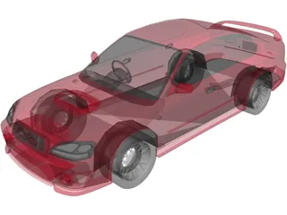 Subaru Legacy B4 3D Model