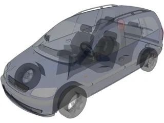 Opel Zafira 3D Model