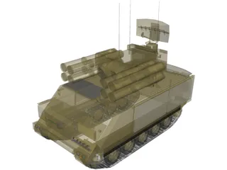 M-113 ADATS 3D Model