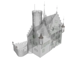 Castle 3D Model