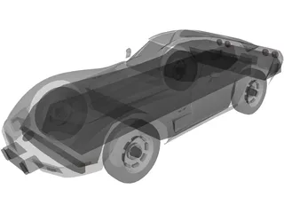 Chevrolet Corvette (1979) 3D Model