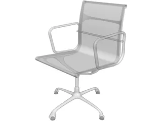 Chair Eames EA 107 3D Model