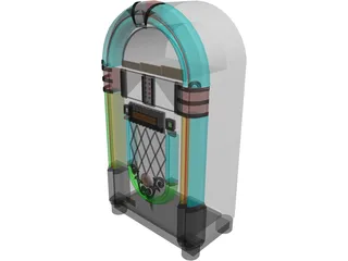 Jukebox 3D Model