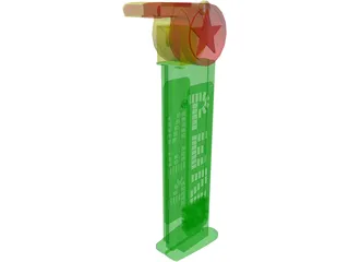 Pez Dispenser 3D Model