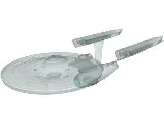 Star Trek Enterprise 3D Model