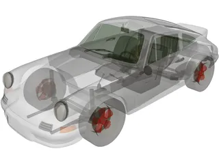 Porsche 911 Carrera 3D Model