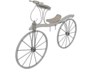 Bicycle Dennis Johnson 3D Model