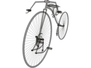 Bicycle Facile 3D Model