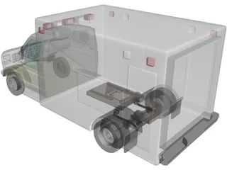 Ambulance 3D Model