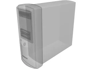 Computer Compaq 3D Model