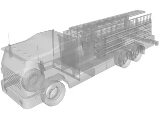 Firetruck 3D Model