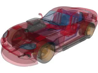 Dodge Viper [Supercharged] 3D Model