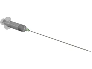 Syringe 3D Model