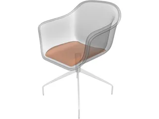 Chair Relax B&B Italia (1966) 3D Model