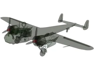 Dornier Do 17Z 3D Model