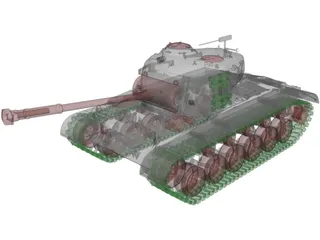 Pershing 3D Model