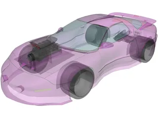 Pontiac Firebird [Supercharged] 3D Model