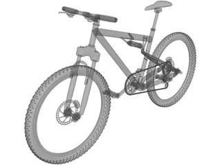 Bike Mountain 3D Model