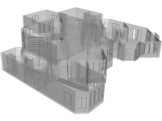 House Large 3D Model