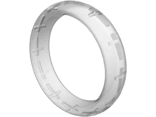 Cross Ring 3D Model