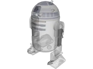 Star Wars R2D2 3D Model