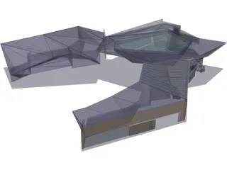 Villa Wally 3D Model